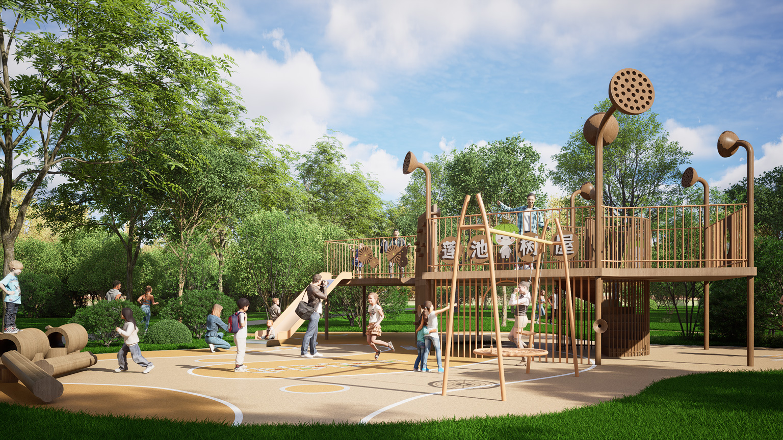 上海黄埔 莲池公园